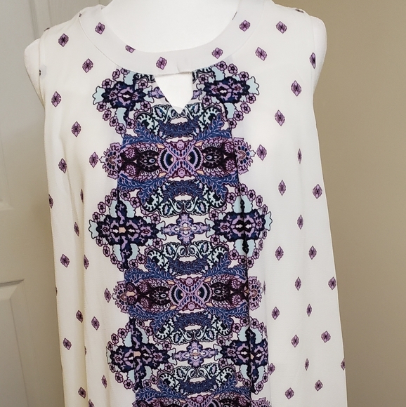 Xhilaration Sleeveless Short Mandala Dress - Picture 3 of 8